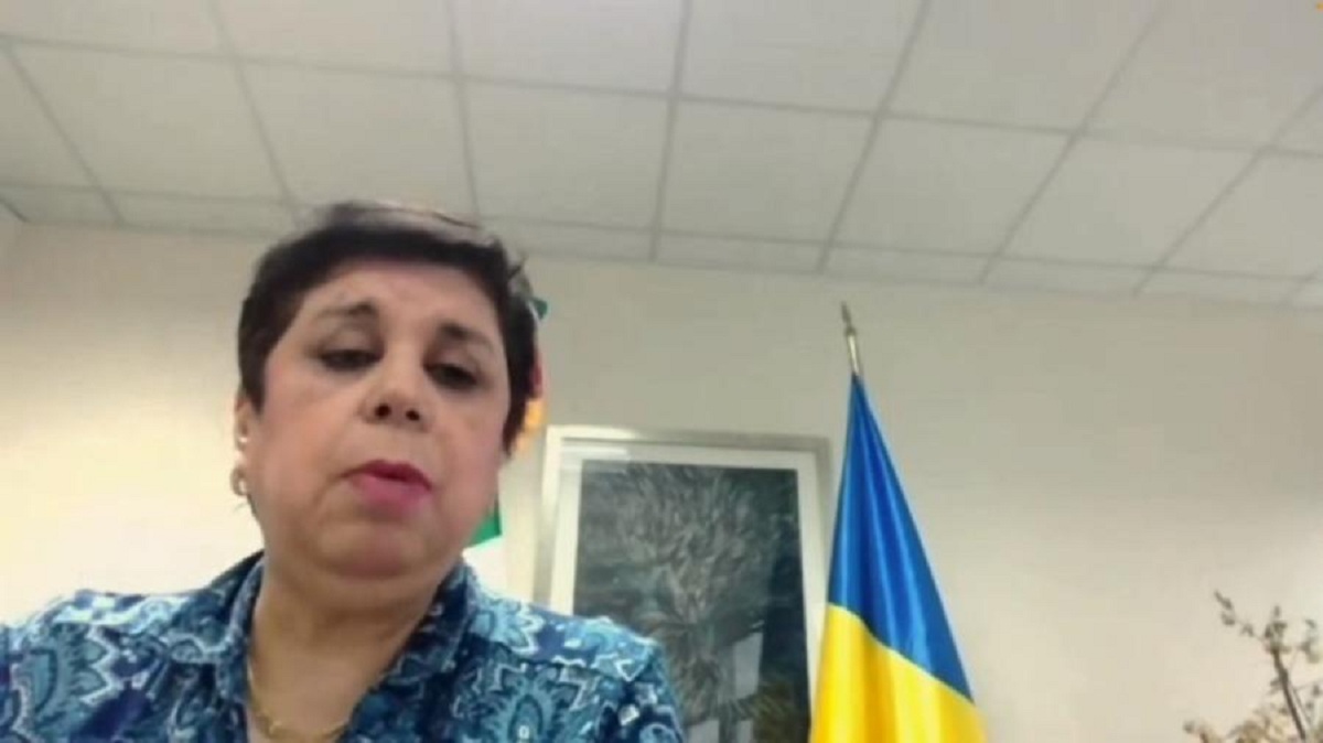 Embajadora en Ucrania dice que todos están bien