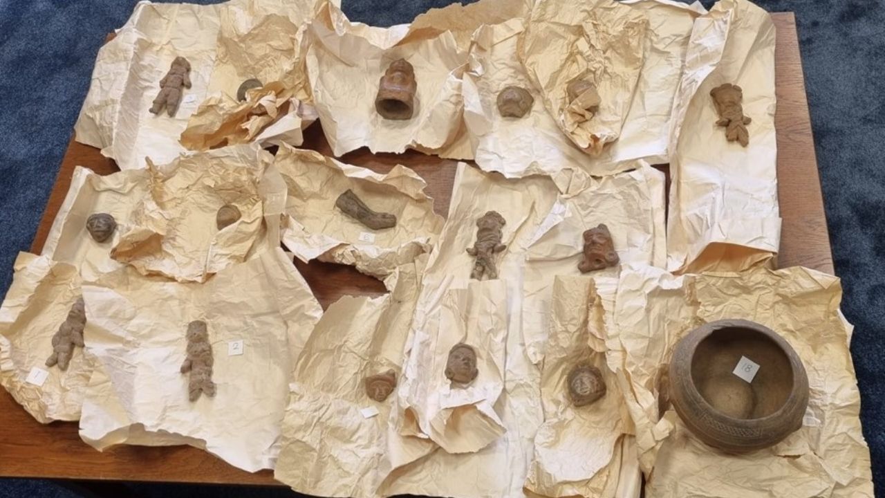 embajada mexicana recuperó piezas arqueológicas