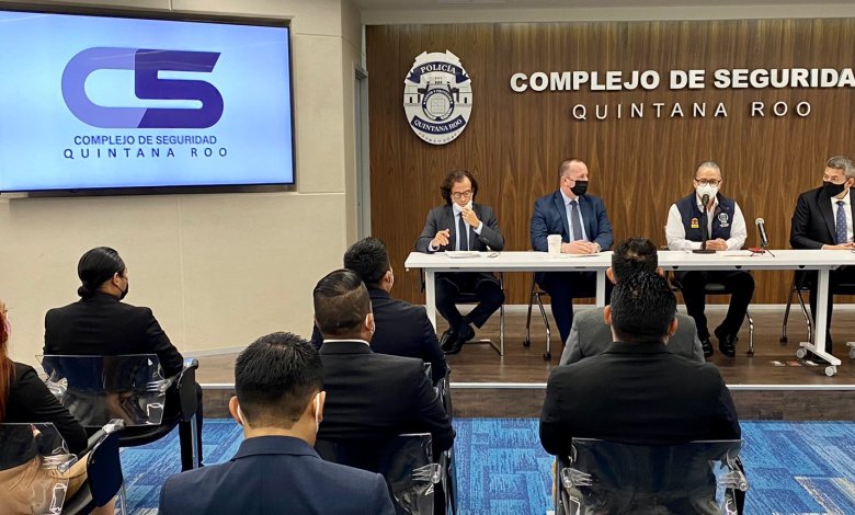 Agencias de de seguridad y Quintana Roo realizan intercambio de información. Autoridades se reunieron con FBI, DEA y policía montada.