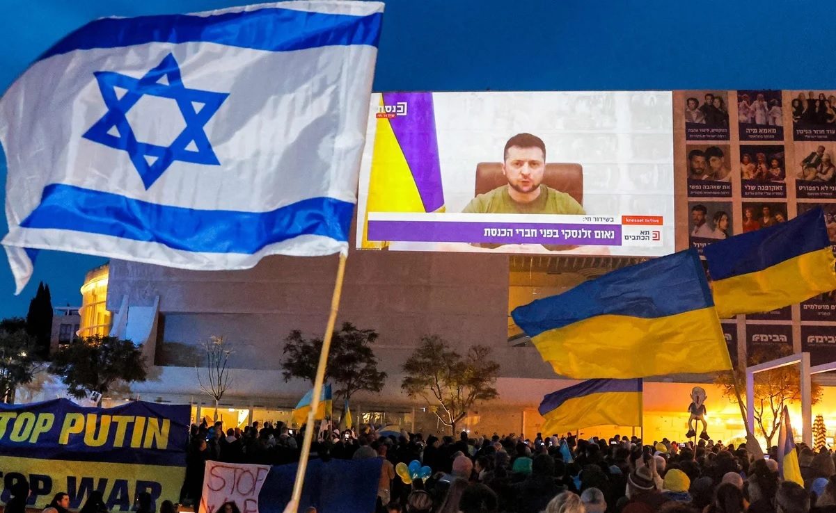 Zelensky comparó situación en Ucrania con el Holocausto