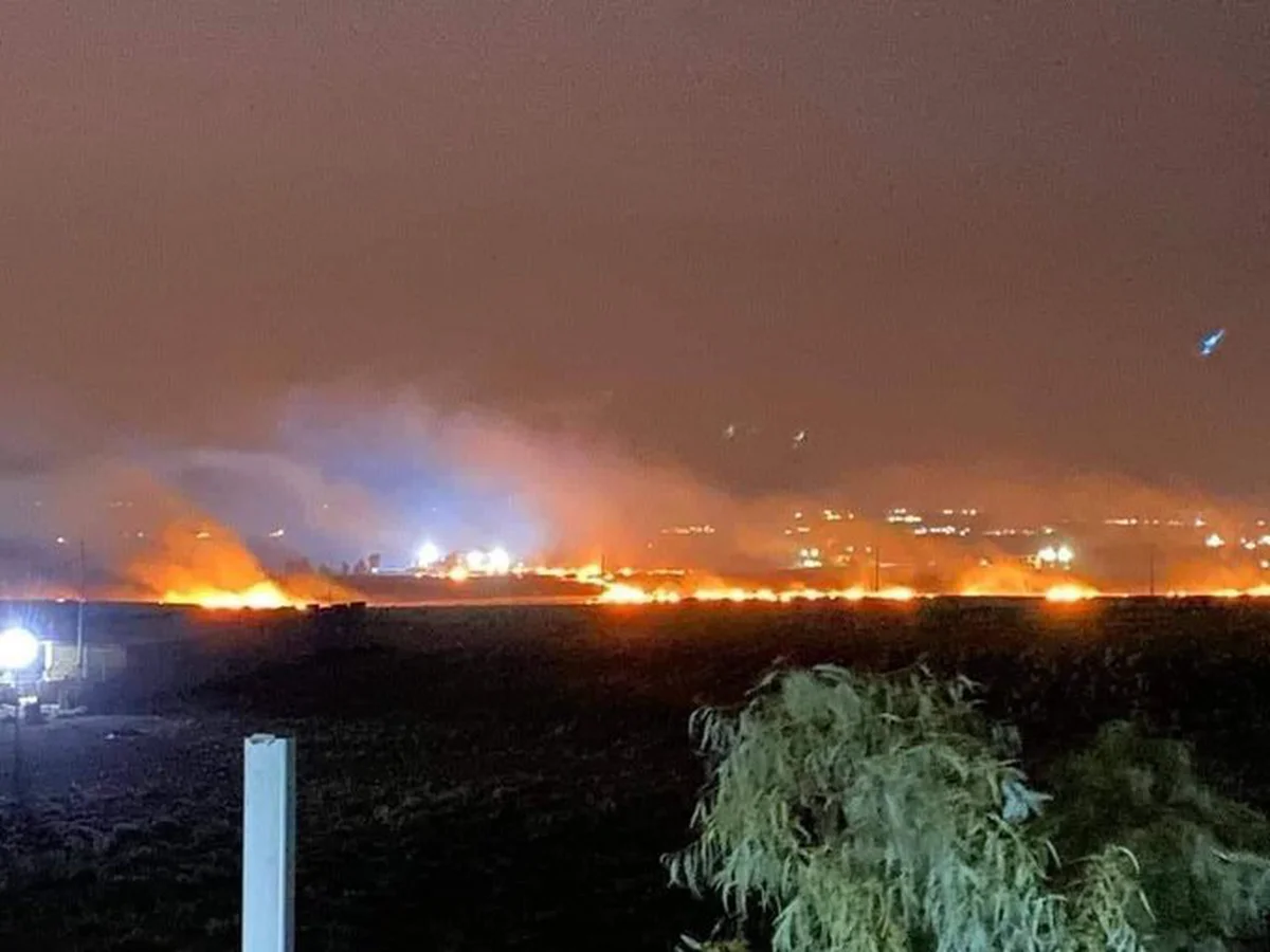 misiles cerca de la embajada de EU