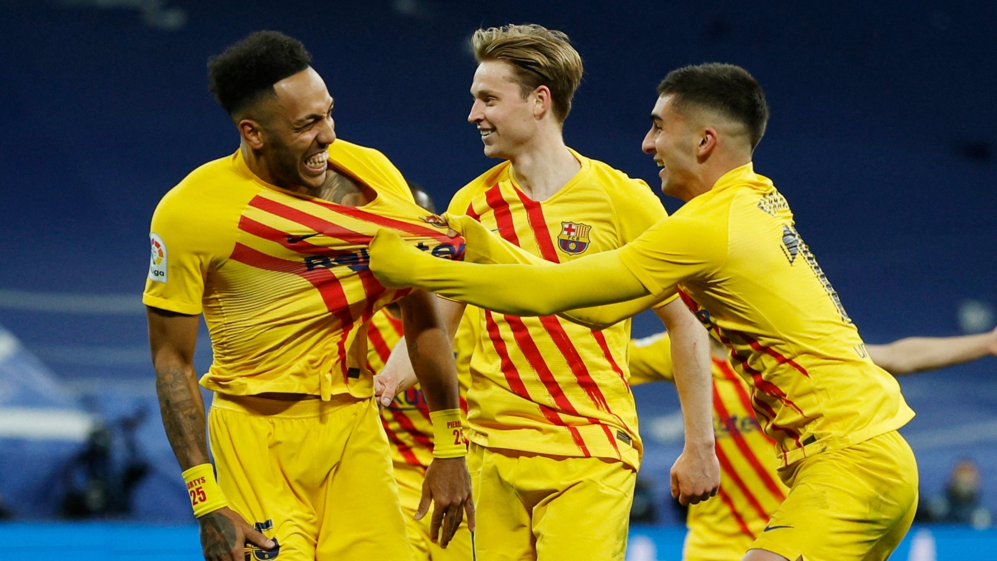 El Barcelona aplastó 4-0 al Real Madrid