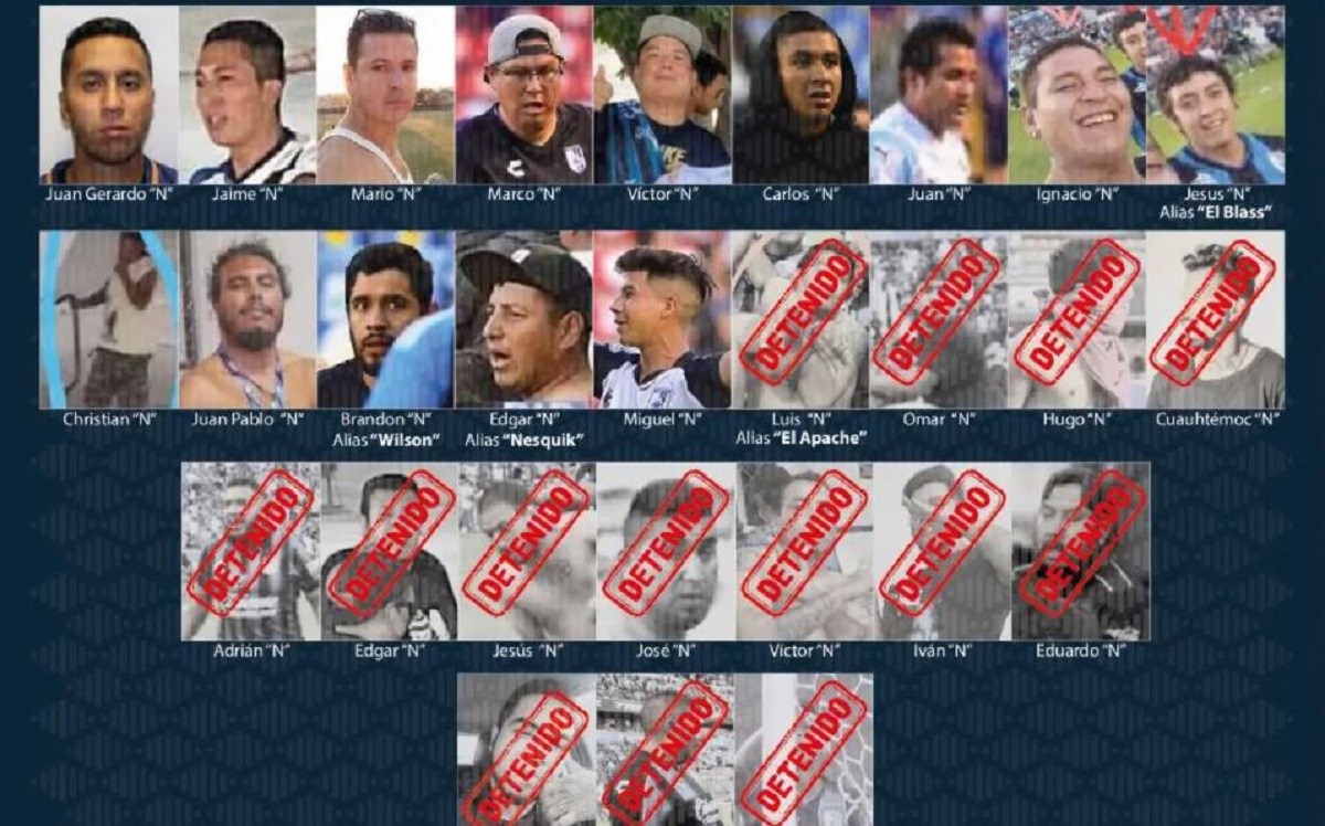 Fiscalía los busca por violencia en estadio