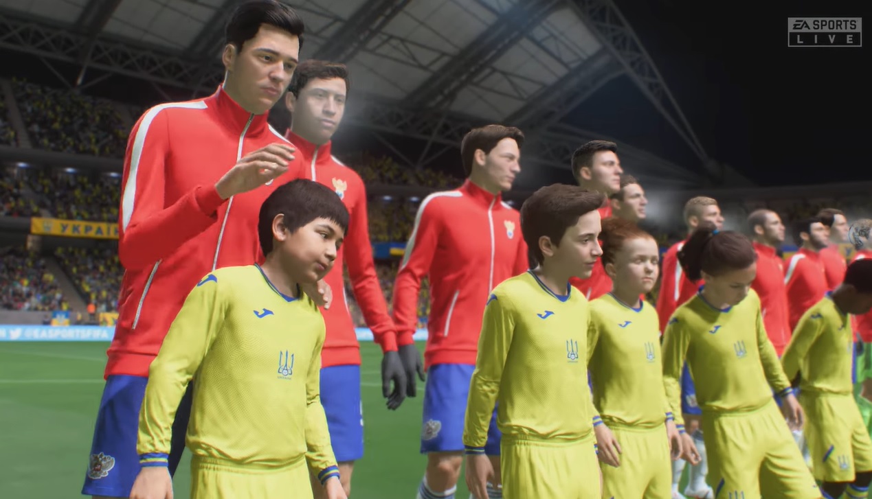 EA Sports eliminó a Rusia de FIFA 22