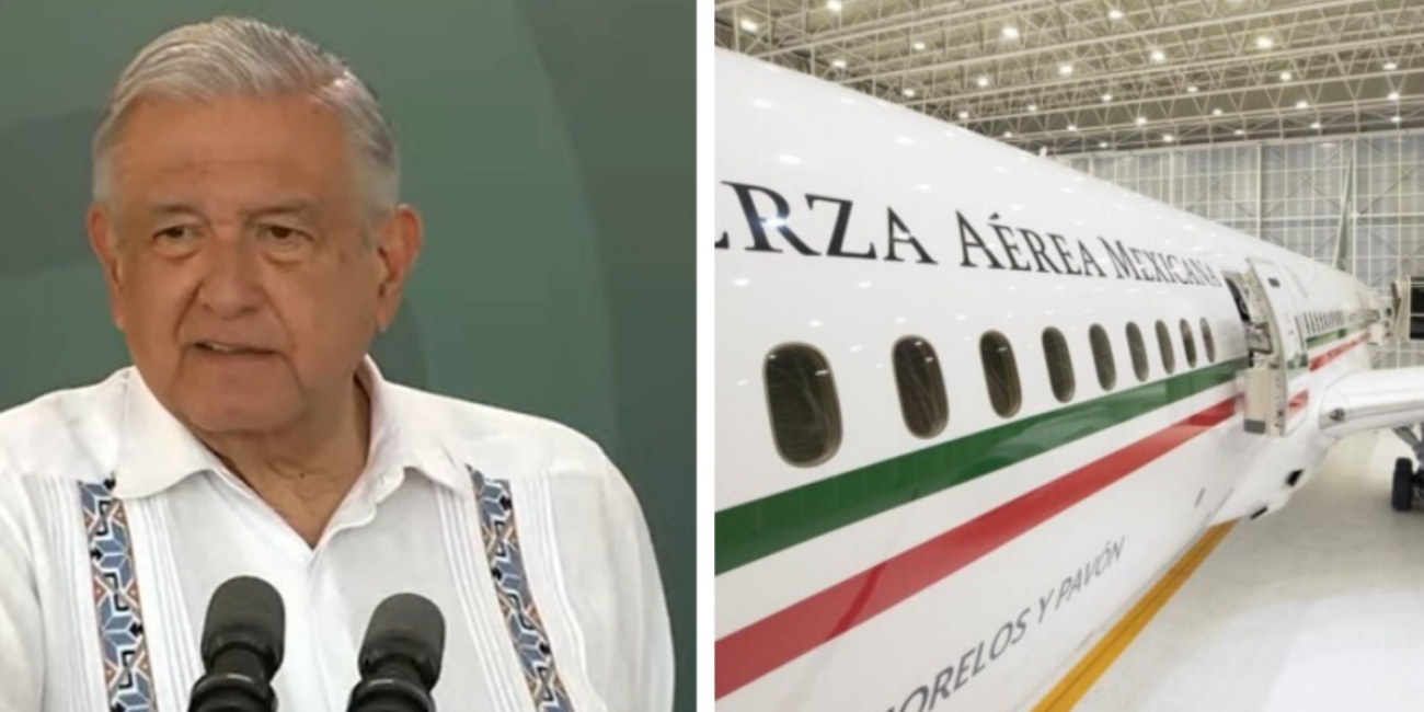 Descartando su venta, AMLO apunta a la empresa militar Olmeca-Maya-Mexica será la encargada de rentar el avión presidencial.