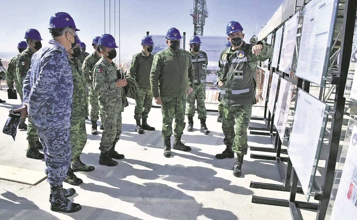 Ingenieros militares del AIFA van al Tren Maya