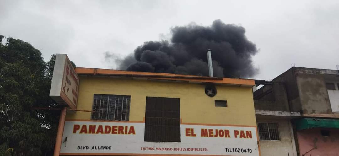incendio en una panadería generó alarma