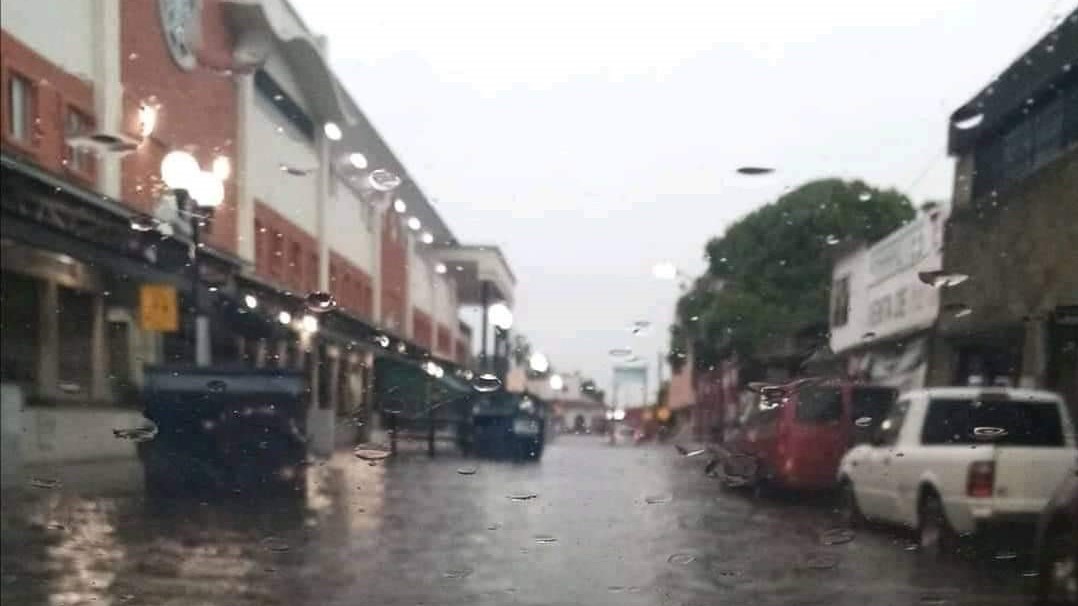 Fuertes lluvias en Tampico