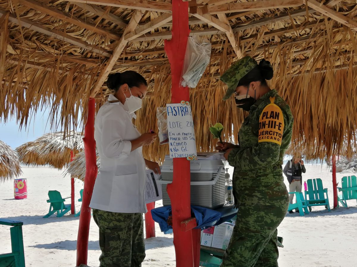 Aplican Vacuna anticovid