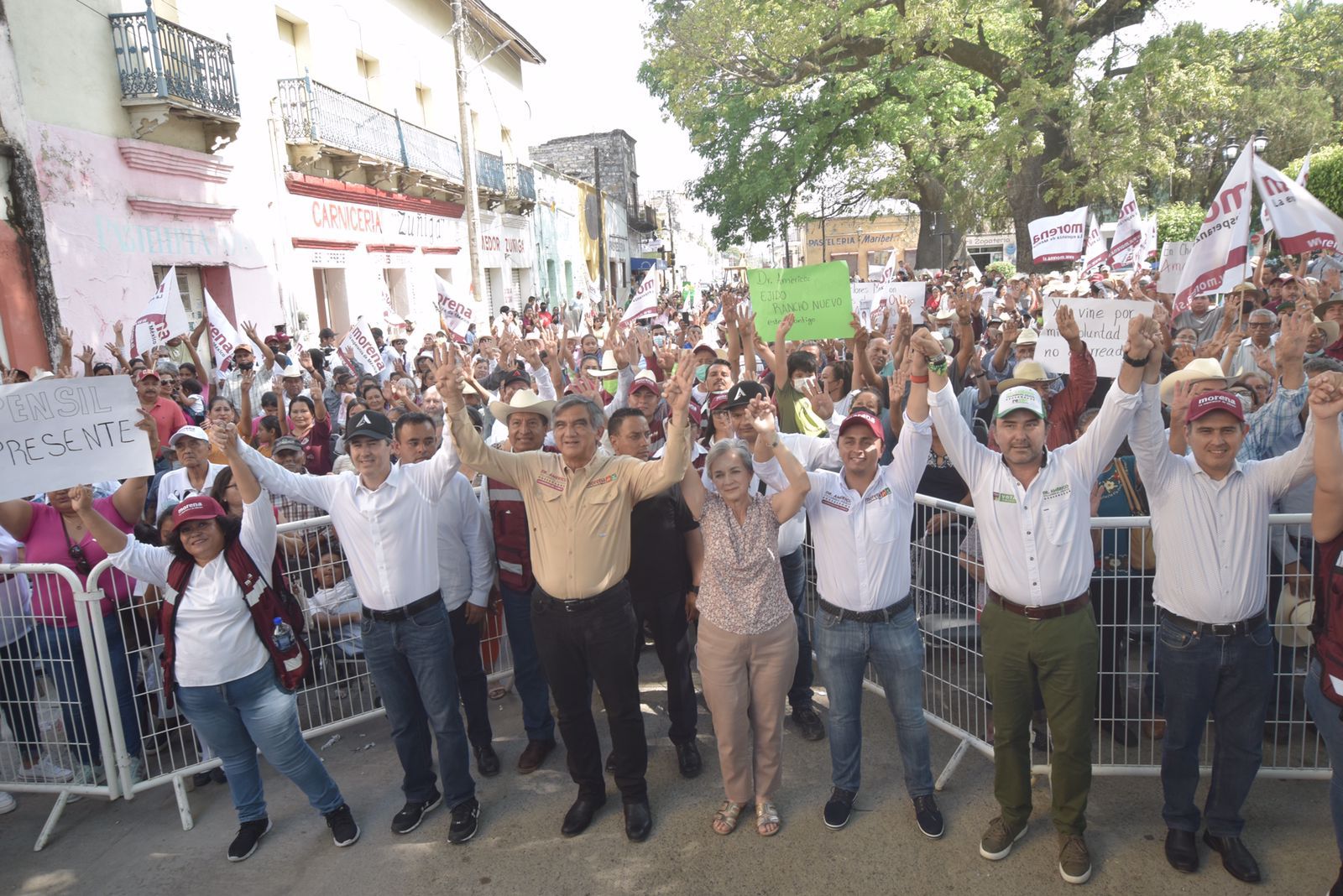 voto masivo “para que no nos hagan trampa”