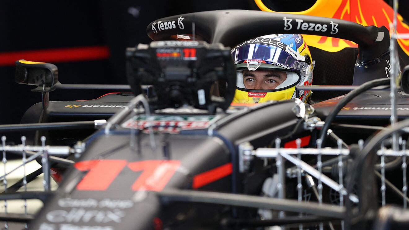 Para este domingo en el GP de Australia, el 'Checo' Pérez arrancará tercero; Verstappen y Leclerc saldrán de las primeras dos plazas.