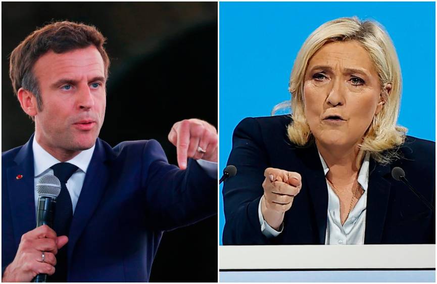 Macron aventaja las encuestas para la elección presidencial en Francia; sin embargo, el abstencionismo podría darle la victoria a Le Pen