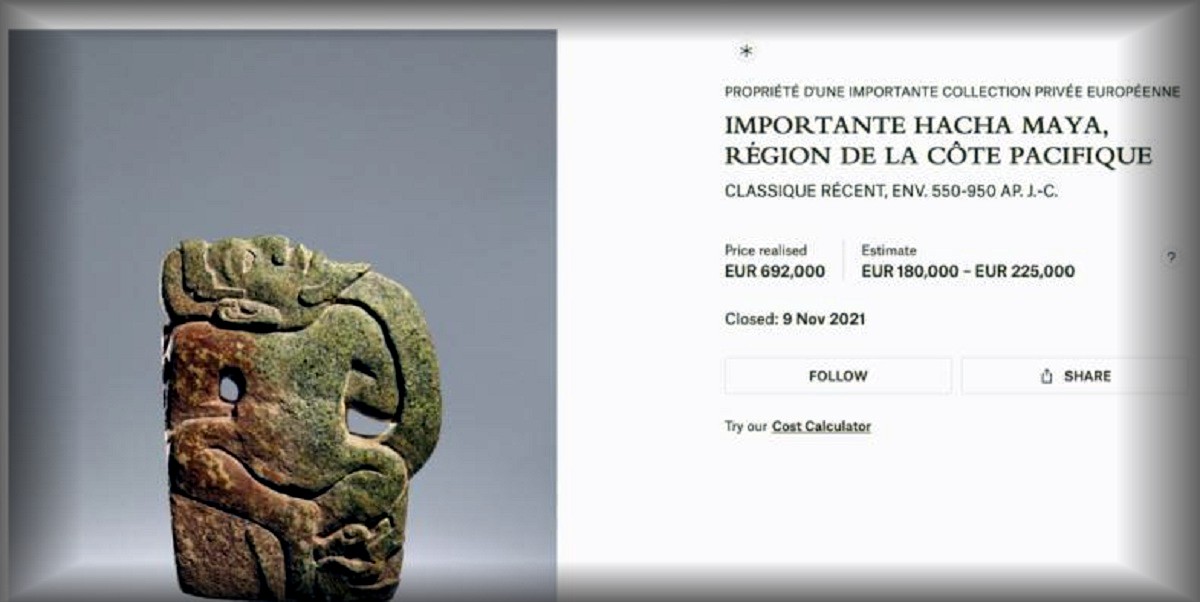 en Europa 690 piezas arqueológicas