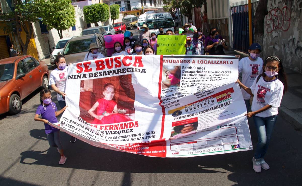 Marchan en Guerrero por María Fernanda