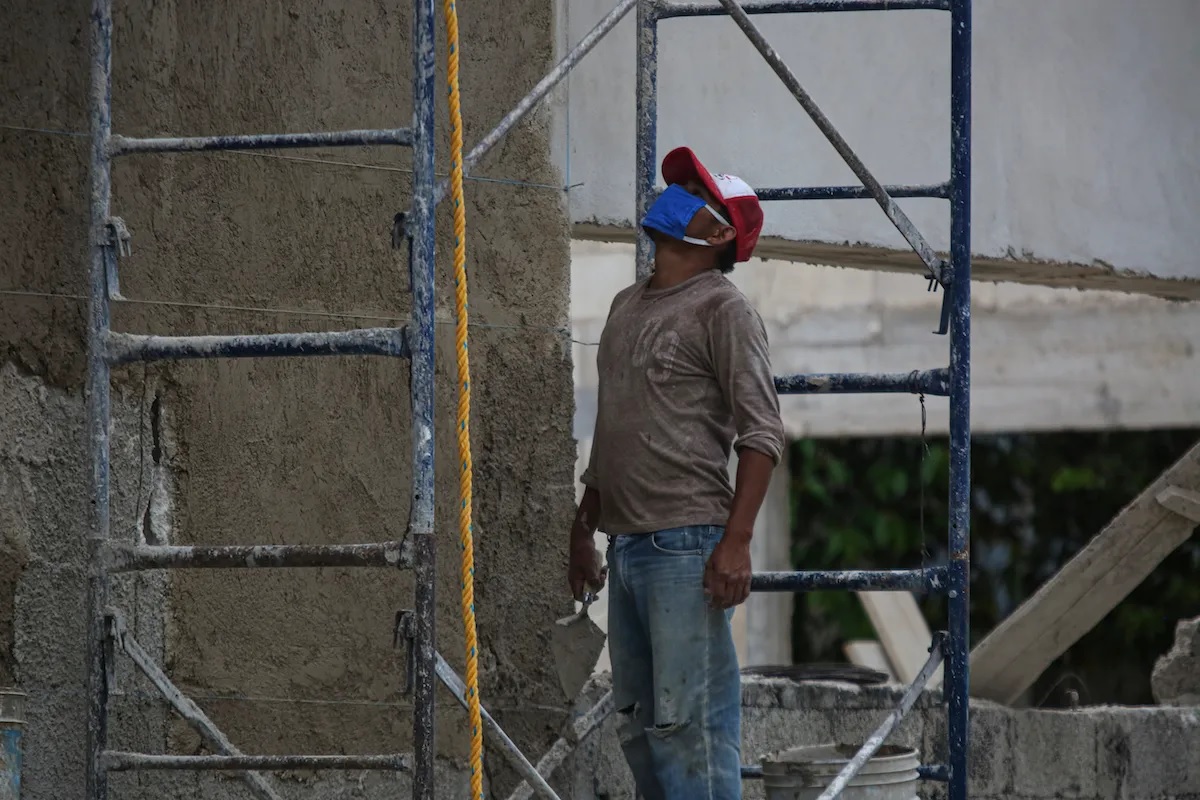 muerte de albañil en Altamira