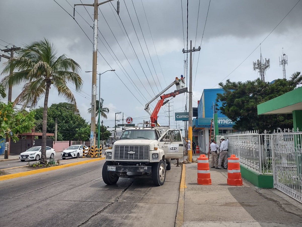 Instalaciones de Pemex afectadas