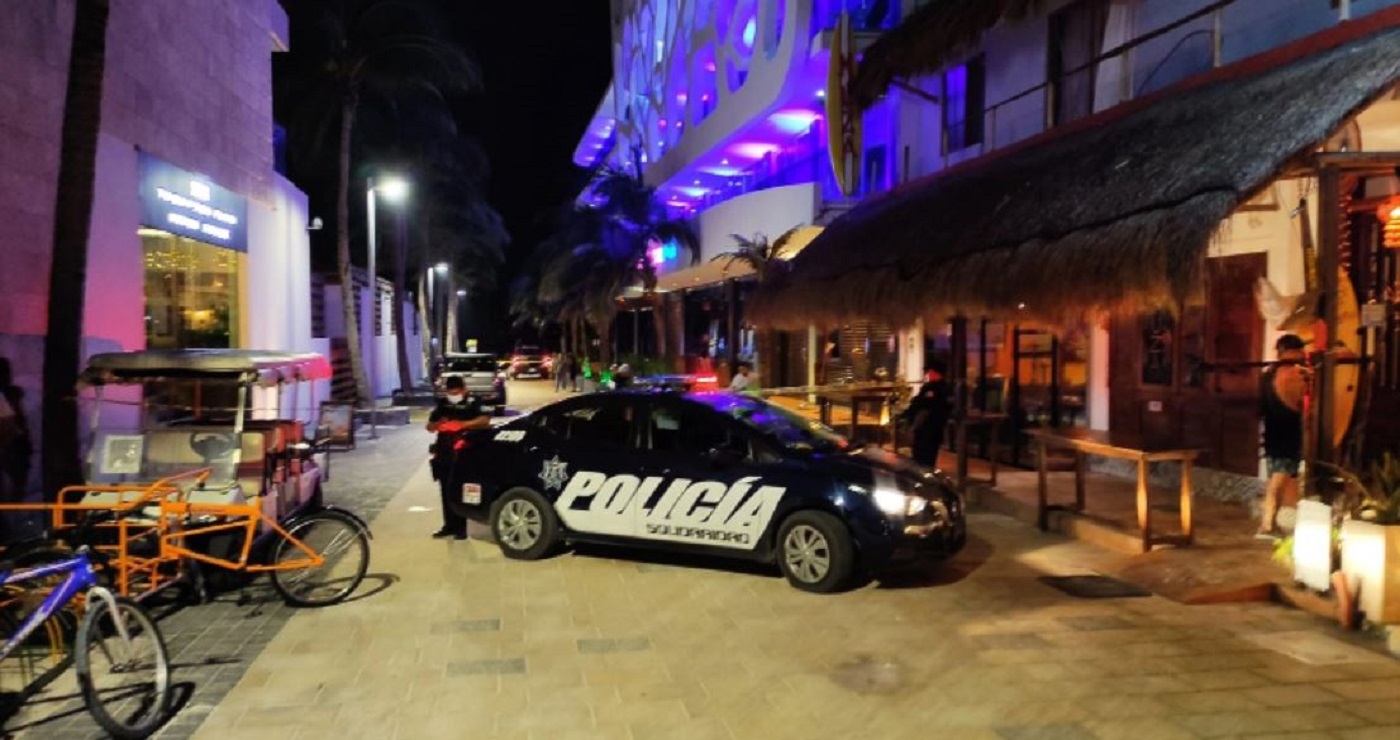 Balacera en bar de Cancún