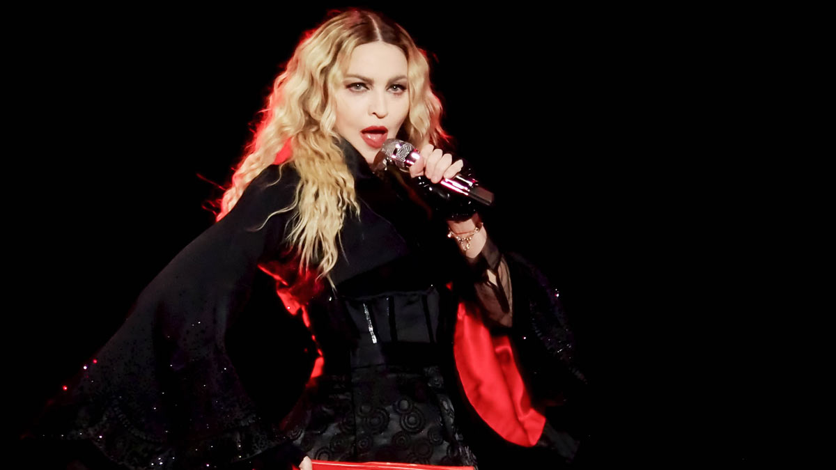  Madonna compartió un video