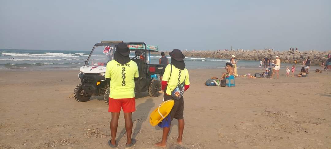 En Playa Miramar se reforzó la vigilancia