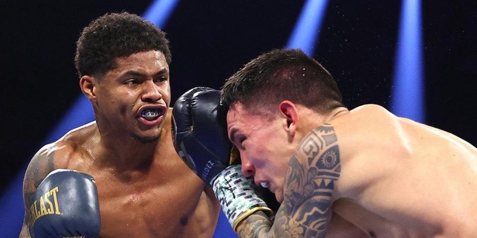 Óscar Valdez cayó ante Shakur Stevenson