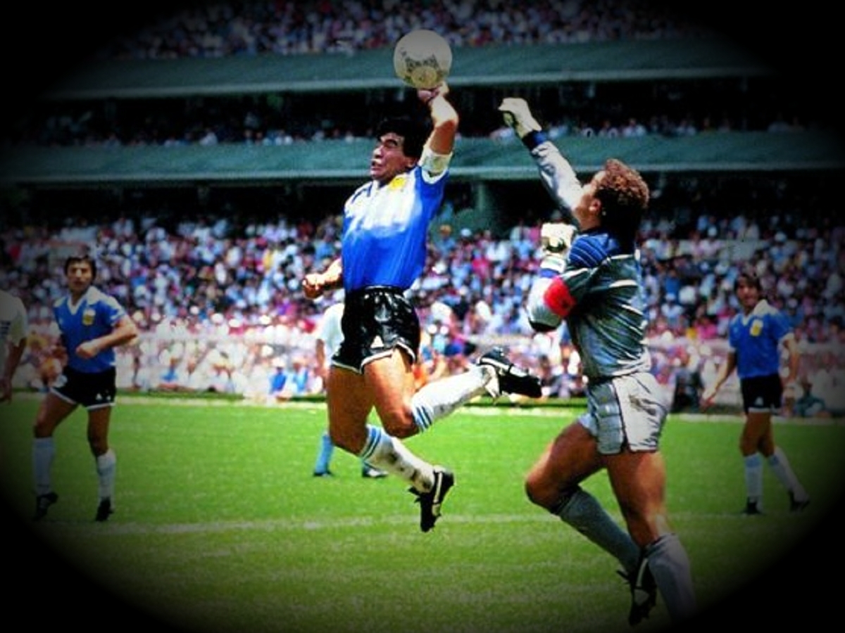 camiseta de Maradona en el Mundial