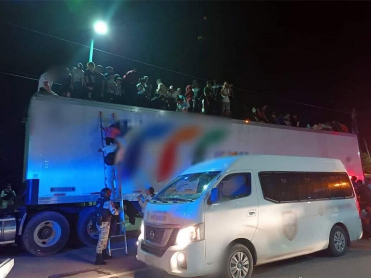 Aseguran a más 300 migrantes