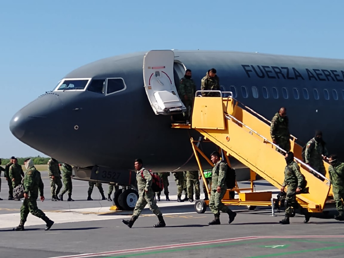 militares en la frontera de Tamaulipas