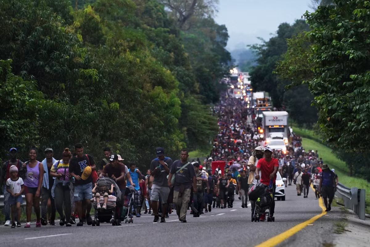 caravana de 7 mil migrantes