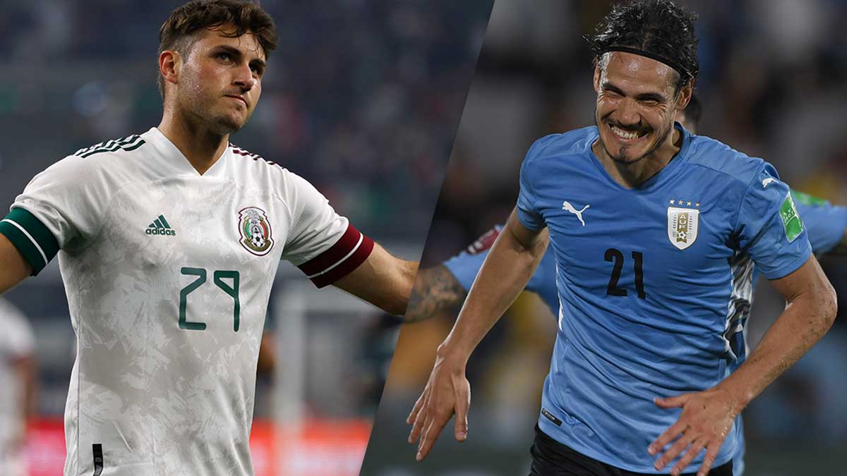 Uruguay aplastó 3-0 a México