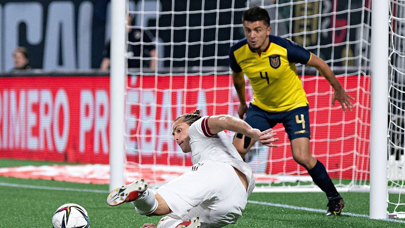 México empató sin goles en contra de Ecuador