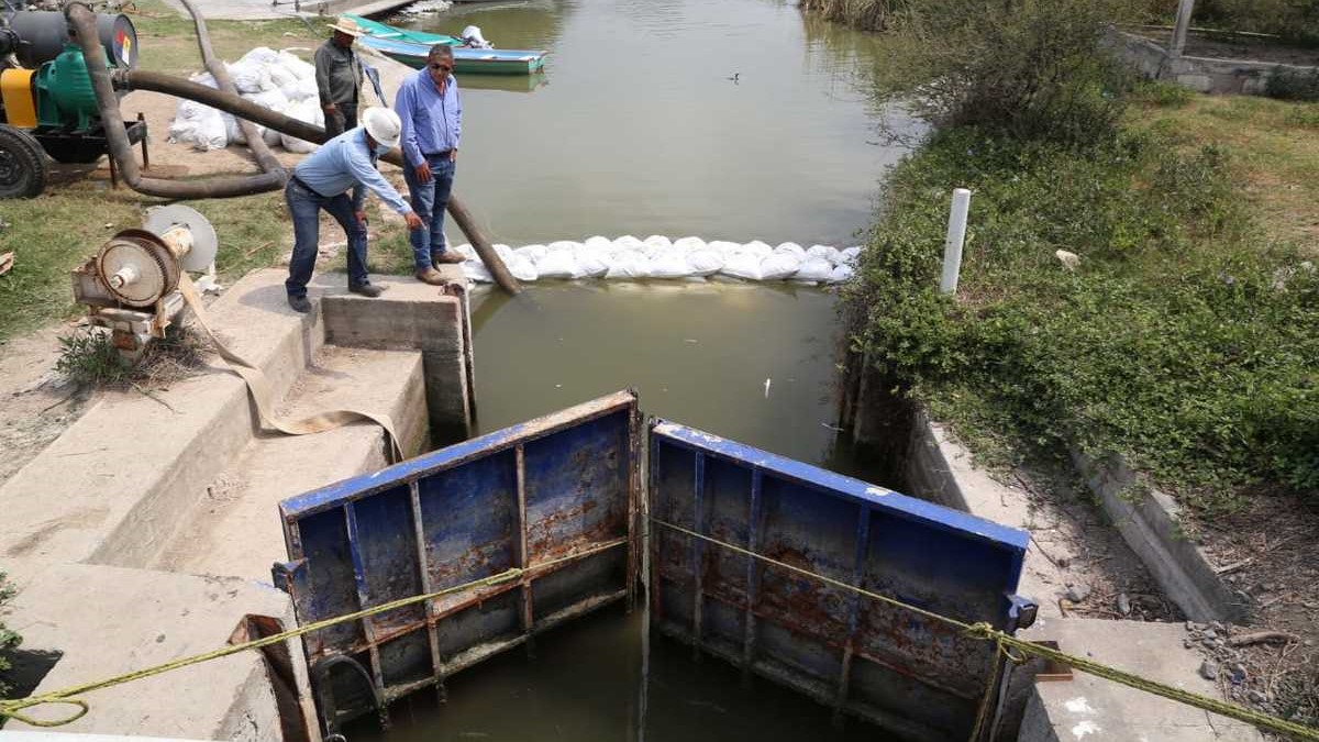 rehabilitación del dique El Camalote