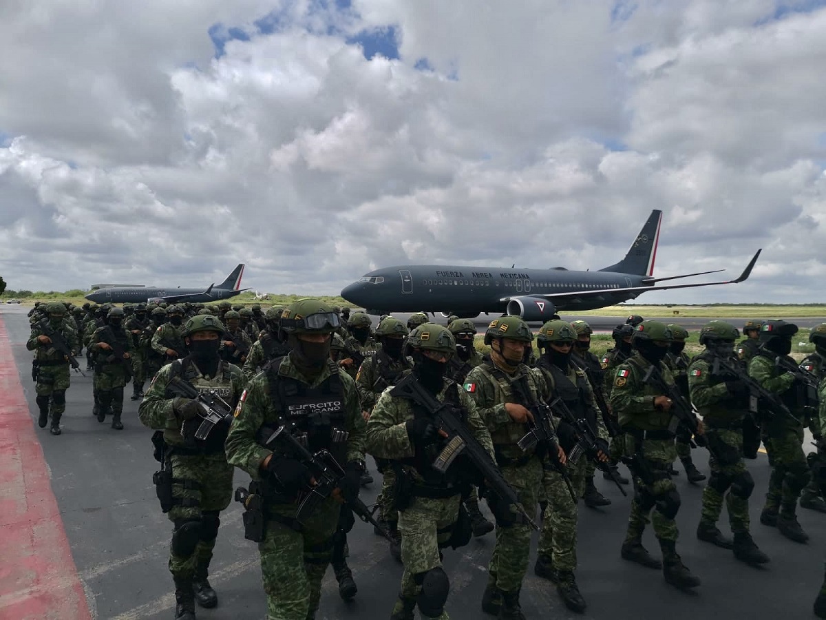 Sedena desplegó elementos de seguridad