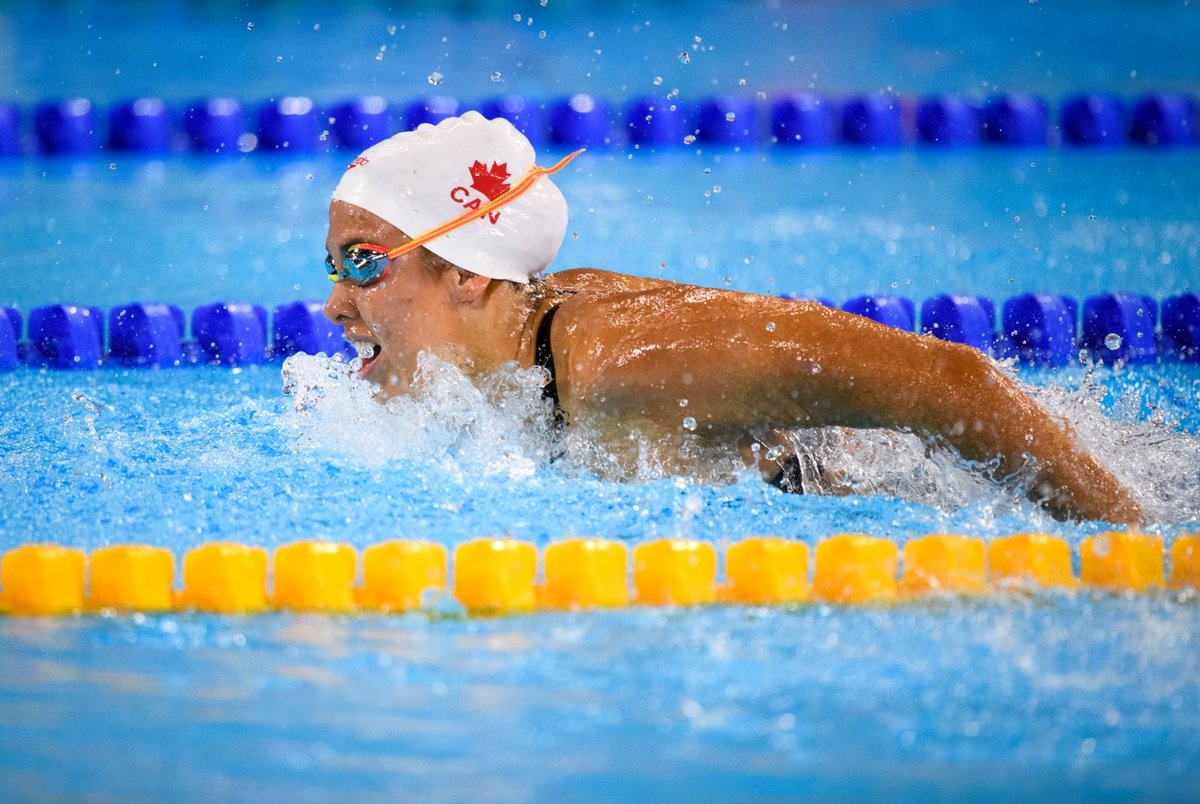 nadadora canadiense drogada