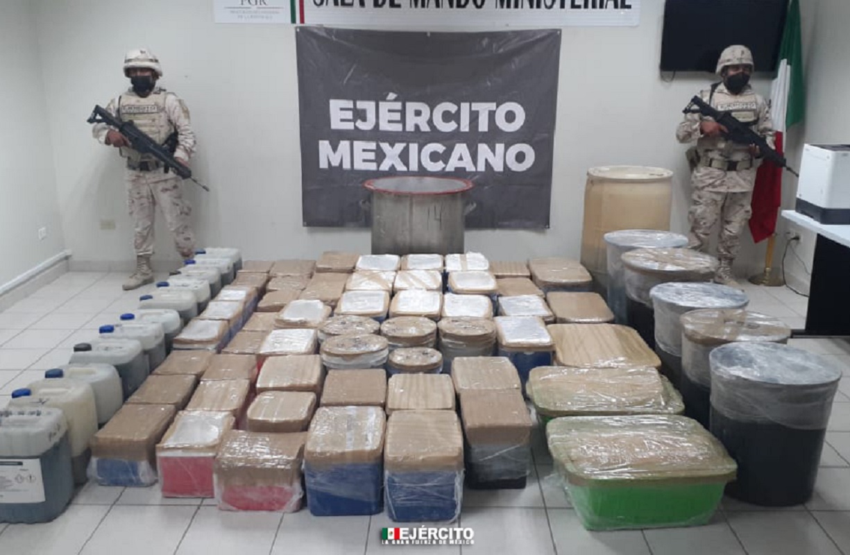 metanfetamina en sonora