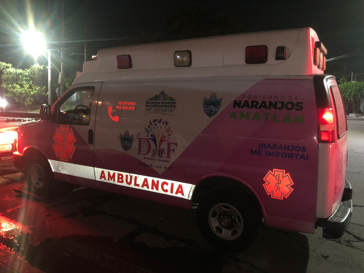 ambulancia veracruzana en Altamira