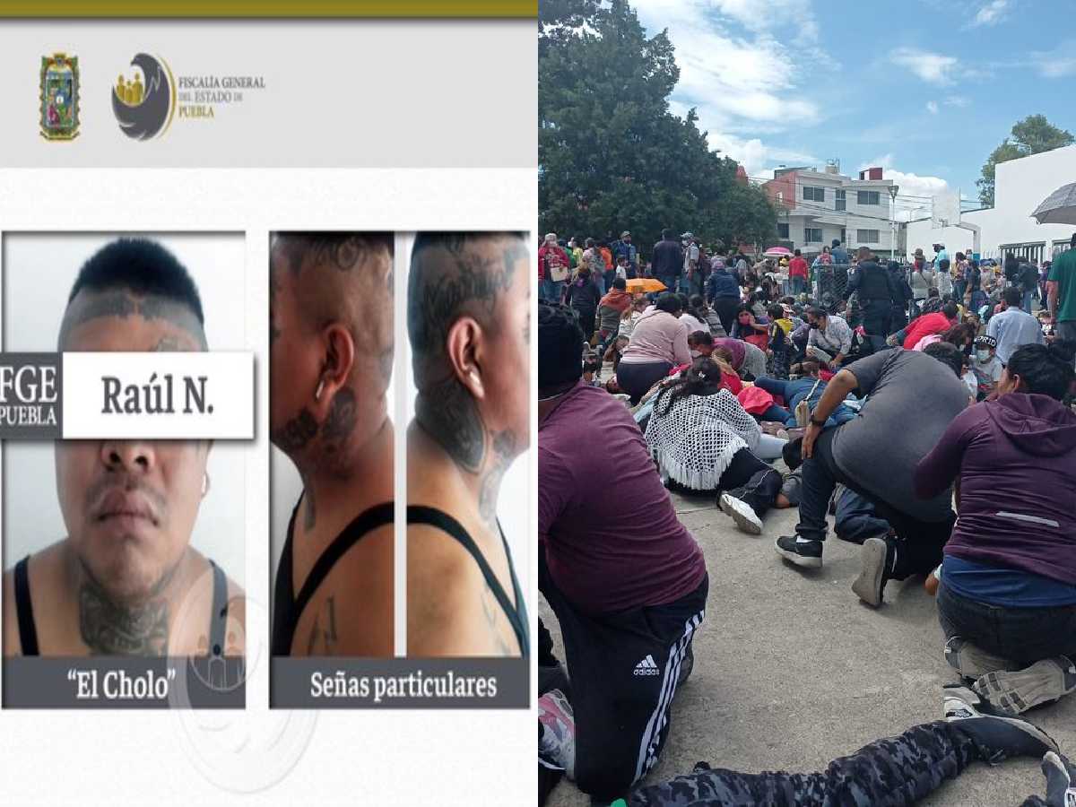 Coordinados con autoridades capitalinas, la Fiscalía de Puebla aprehende a 'El Cholo' presunto autor de balacera en centro de vacunación