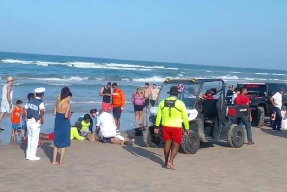 ahogado en Playa Miramar