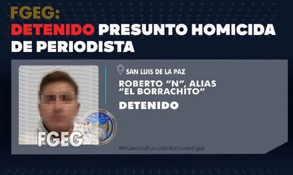 Detienen a presunto homicida de Ernesto
