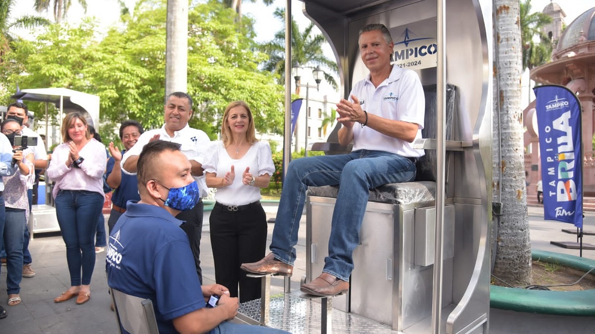 Módulos para aseo de calzado