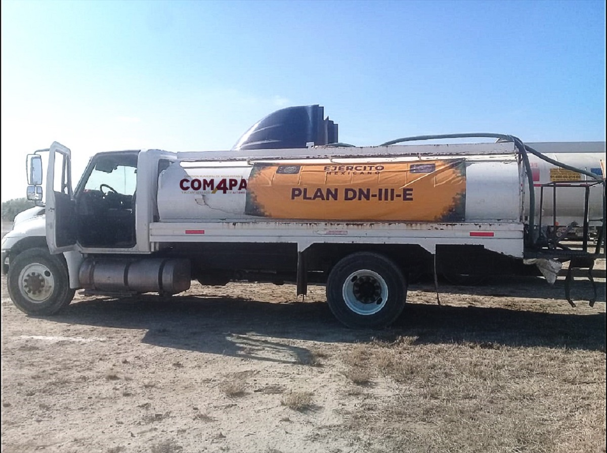 Comapa Altamira envió pipa