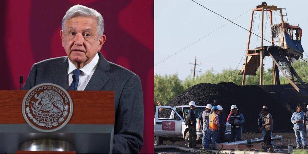 Mientras está en una gira de trabajo en Colima, AMLO valora la posibilidad de ir a Coahuila para atender más de cerca el rescate de mineros.