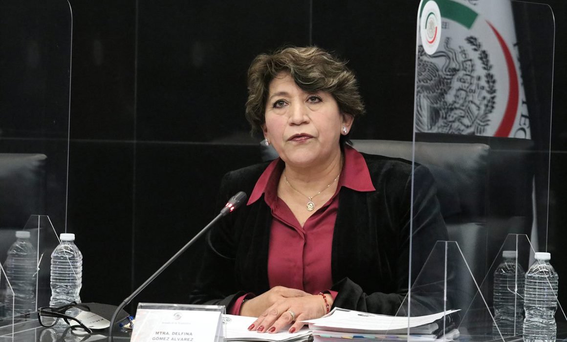 Delfina Gómez encabeza la encuesta de Morena para ser candidata en el Estado de México. Se prevé que lo anuncien mañana.