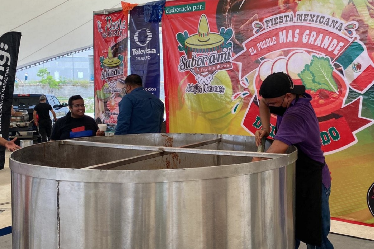 el pozole más grande del mundo