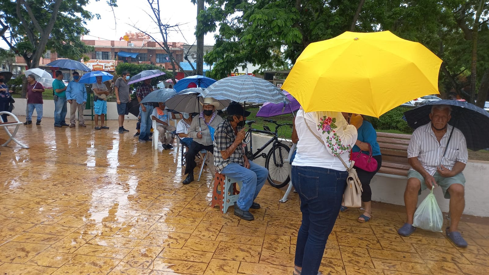 Desorden prevaleció en el pago