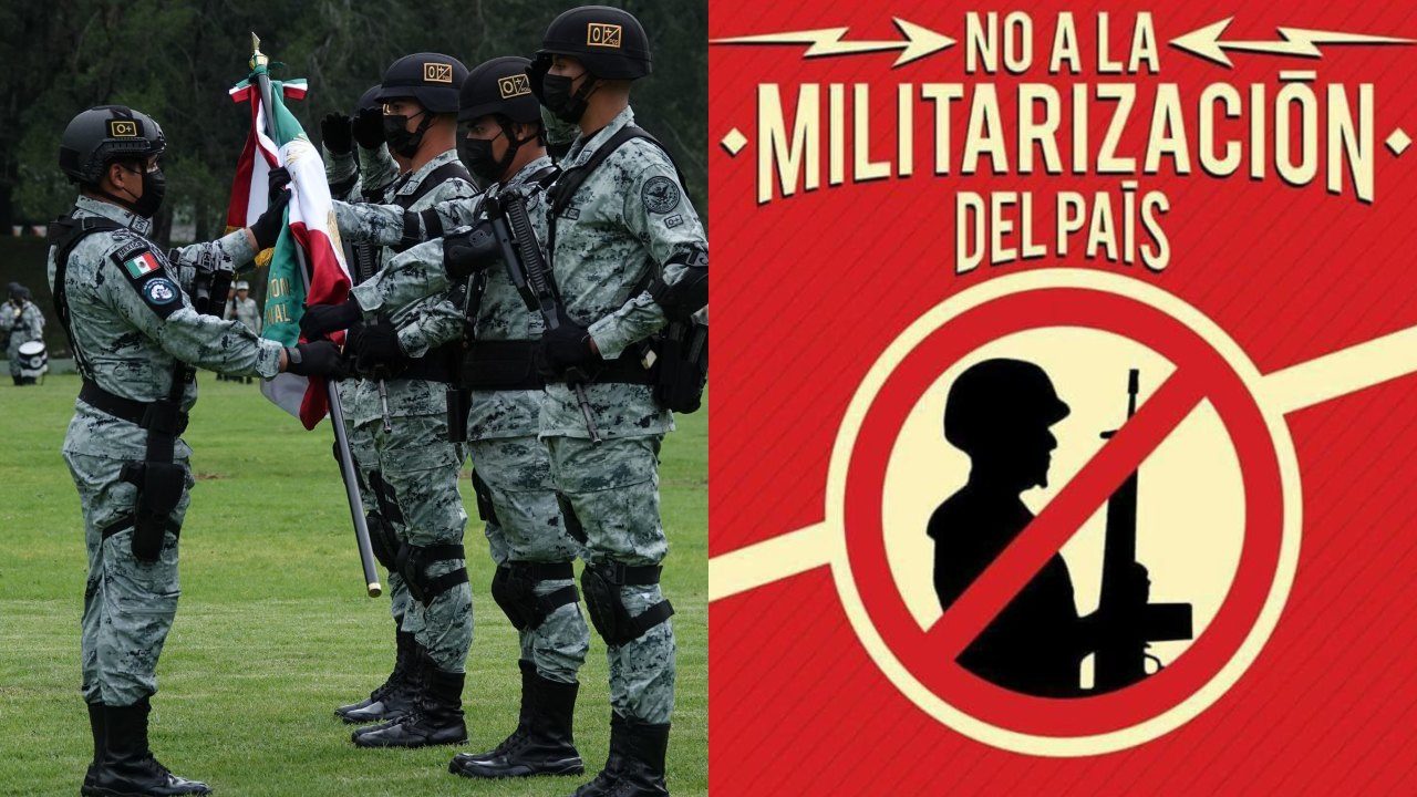 Ante las diversas amenazas, diversos colectivos llaman a participar en una marcha contra la militarización del país en la capital este martes.