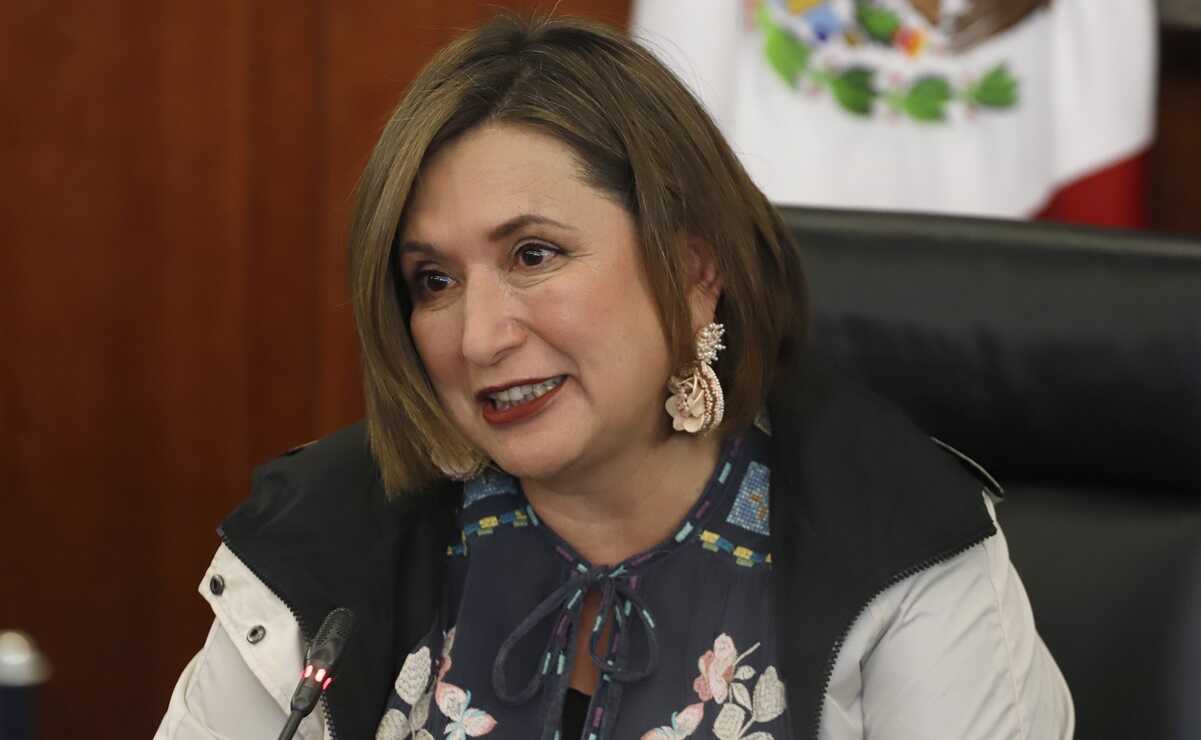 Al acudir a las oficinas de la FGR, Xóchitl Gálvez emite una denuncia contra Rocío Nahle y contra PEMEX por omisión en fuga de metano.