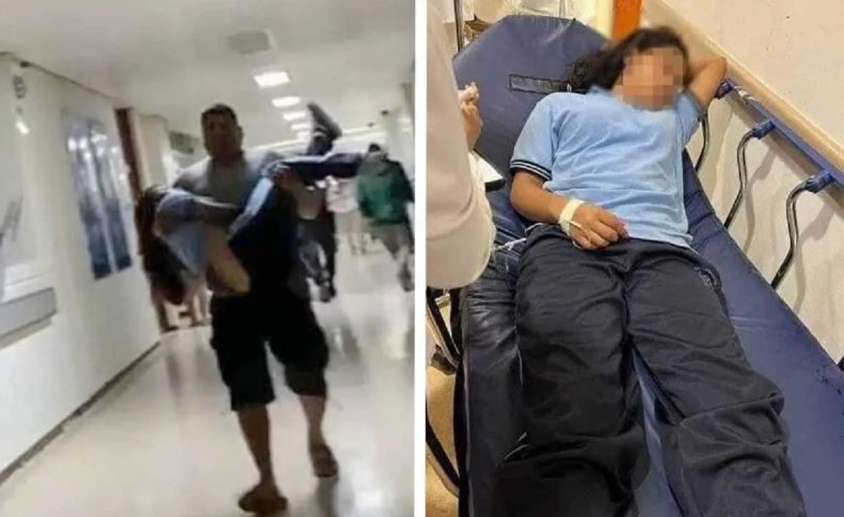 Grave estudiante intoxicado en escuela