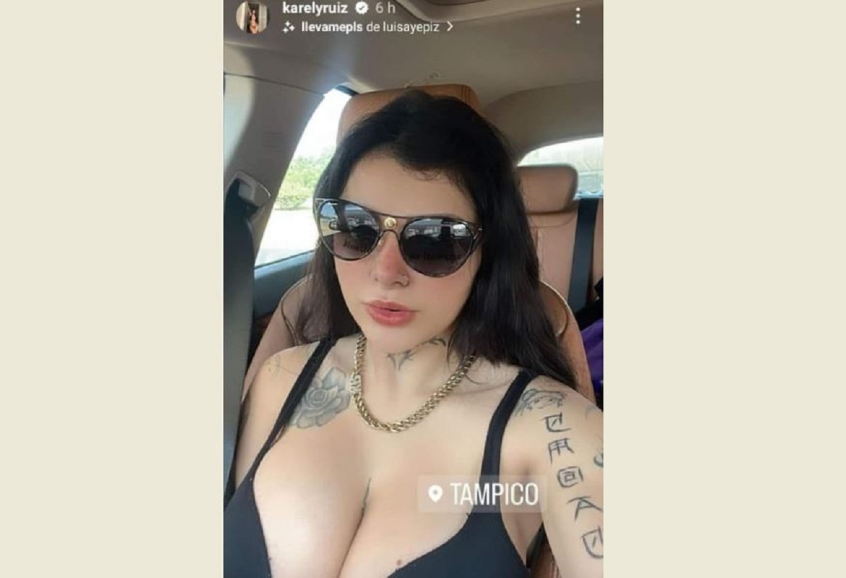Karely Ruíz se volcó