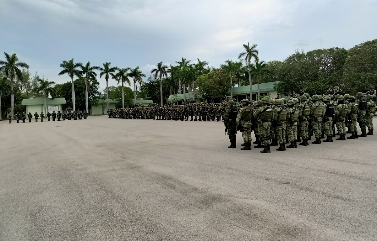 Llegaron al sur de Tamaulipas 400 elementos