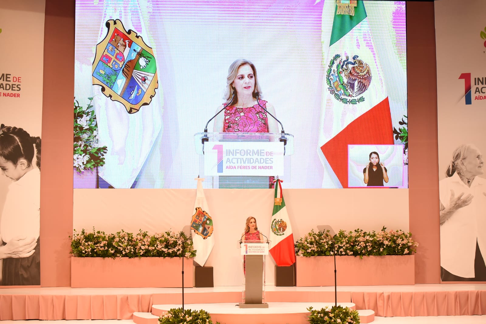 Presidenta del Sistema DIF Tampico rindió